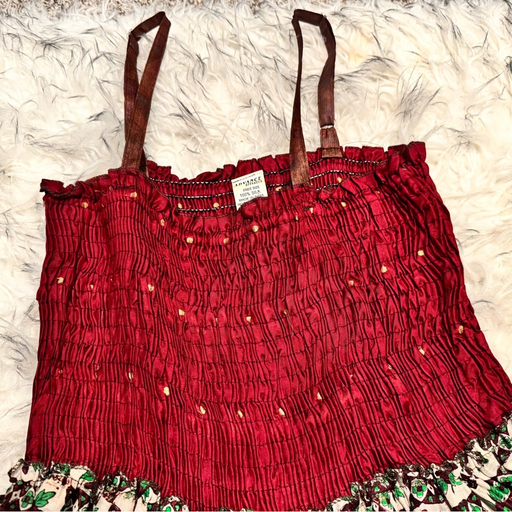 Advance Apparels Bohemian Patchwork Strapped Tier… - image 6